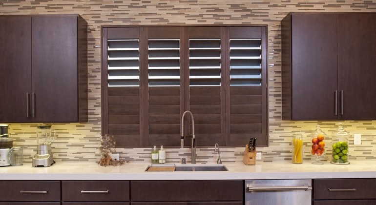 New Brunswick cafe kitchen shutters